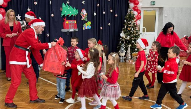 Mikołajkowa wizyta Pana Burmistrza w MPS 2