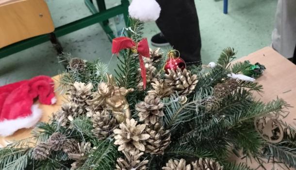 Świąteczne warsztaty florystyczne w ZPO 2