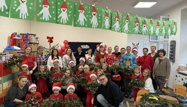 Świąteczne warsztaty florystyczne w ZPO 2