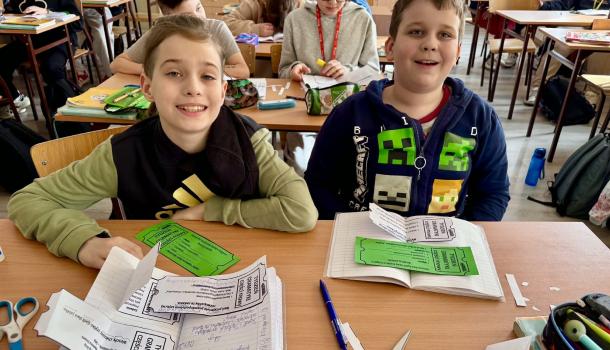 Tydzień Gramatyki – klasy 4 w SP nr 3