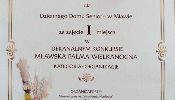 Konkurs "Mławska Palma Wielkanocna 2026" rozstrzygnięty 