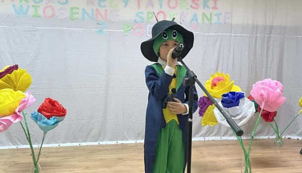 IV Międzyszkolny Konkurs Recytatorski „Wiosenne spotkanie z poezją” 