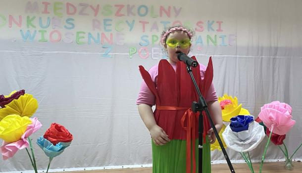 IV Międzyszkolny Konkurs Recytatorski „Wiosenne spotkanie z poezją” 