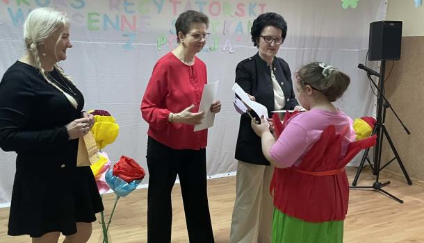 IV Międzyszkolny Konkurs Recytatorski „Wiosenne spotkanie z poezją” 