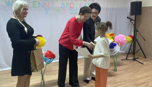 IV Międzyszkolny Konkurs Recytatorski „Wiosenne spotkanie z poezją” 