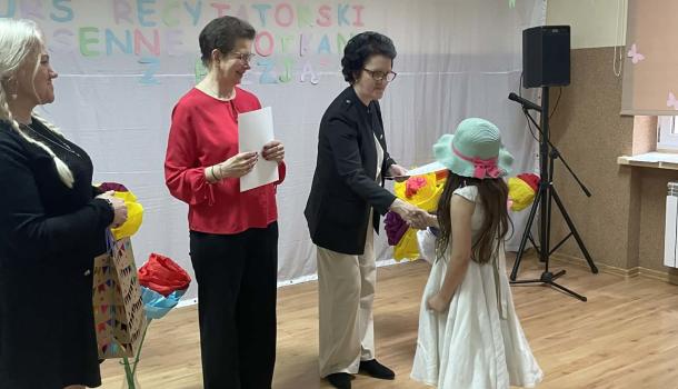 IV Międzyszkolny Konkurs Recytatorski „Wiosenne spotkanie z poezją” 