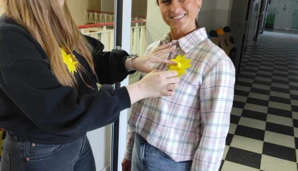 Społeczność ZPO 2 wzięła udział w ogólnopolskiej akcji „Żonkile"