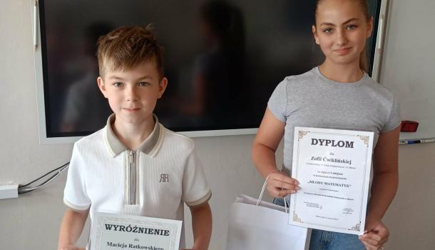 Podsumowanie osiągnięć uczniów SP nr 7 w konkursach matematycznych