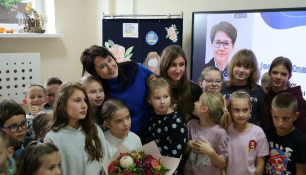 Wczoraj uczennica, dzisiaj Minister, na zawsze absolwentka SP nr 4